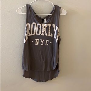Graphic tank top